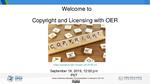 Copyright and Licensing with OER Webinar Slides